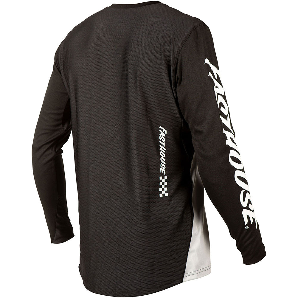 Fasthouse Alloy Kilo Long Sleeve Jersey - XL - Black - Grey