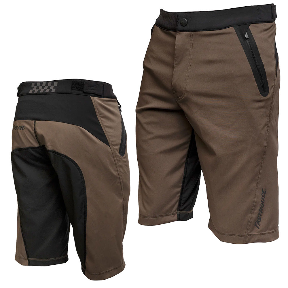 Fasthouse Crossline 2.0 Shell Shorts - XL-36 - Brown