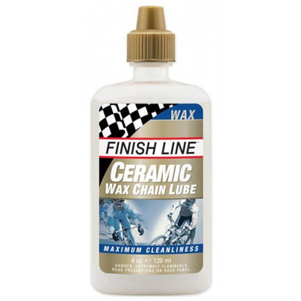 Finish Line Ceramic Wax Chain Lube - 120ml Bottle