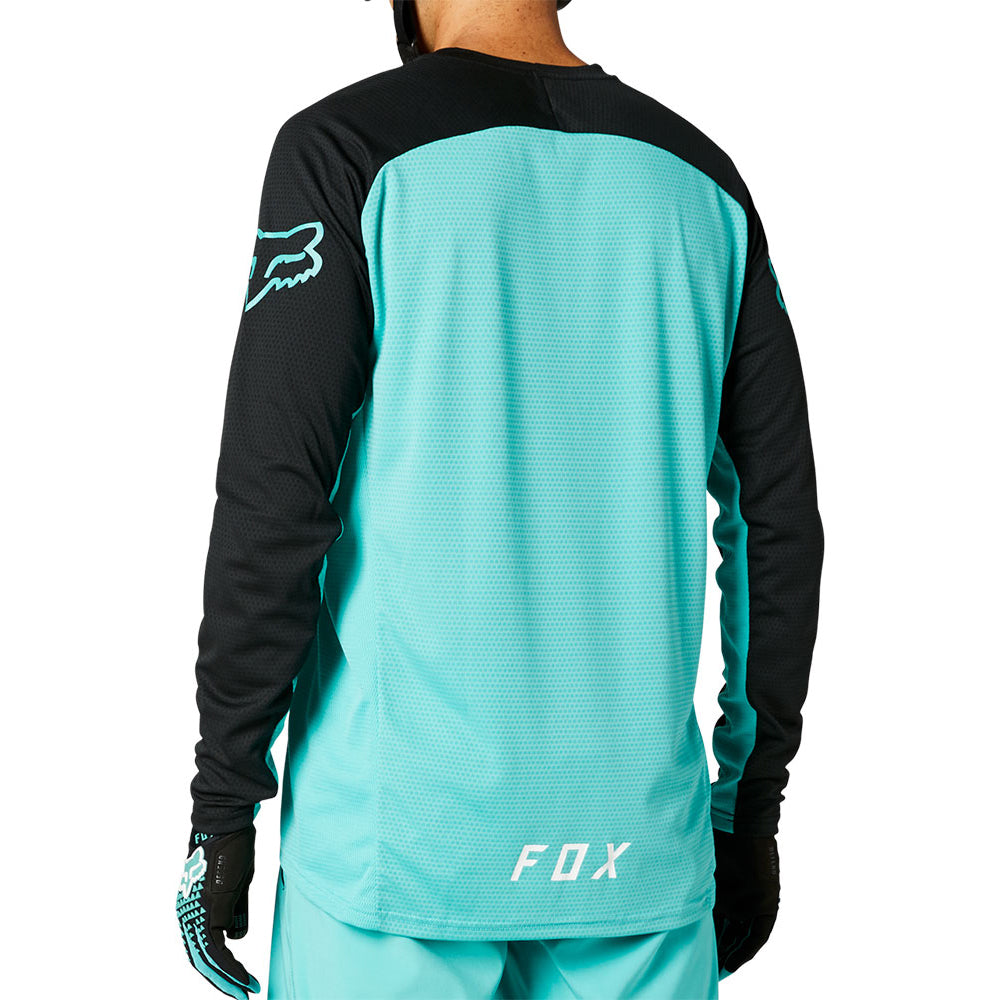 Fox Defend Long Sleeve Jersey - M - White