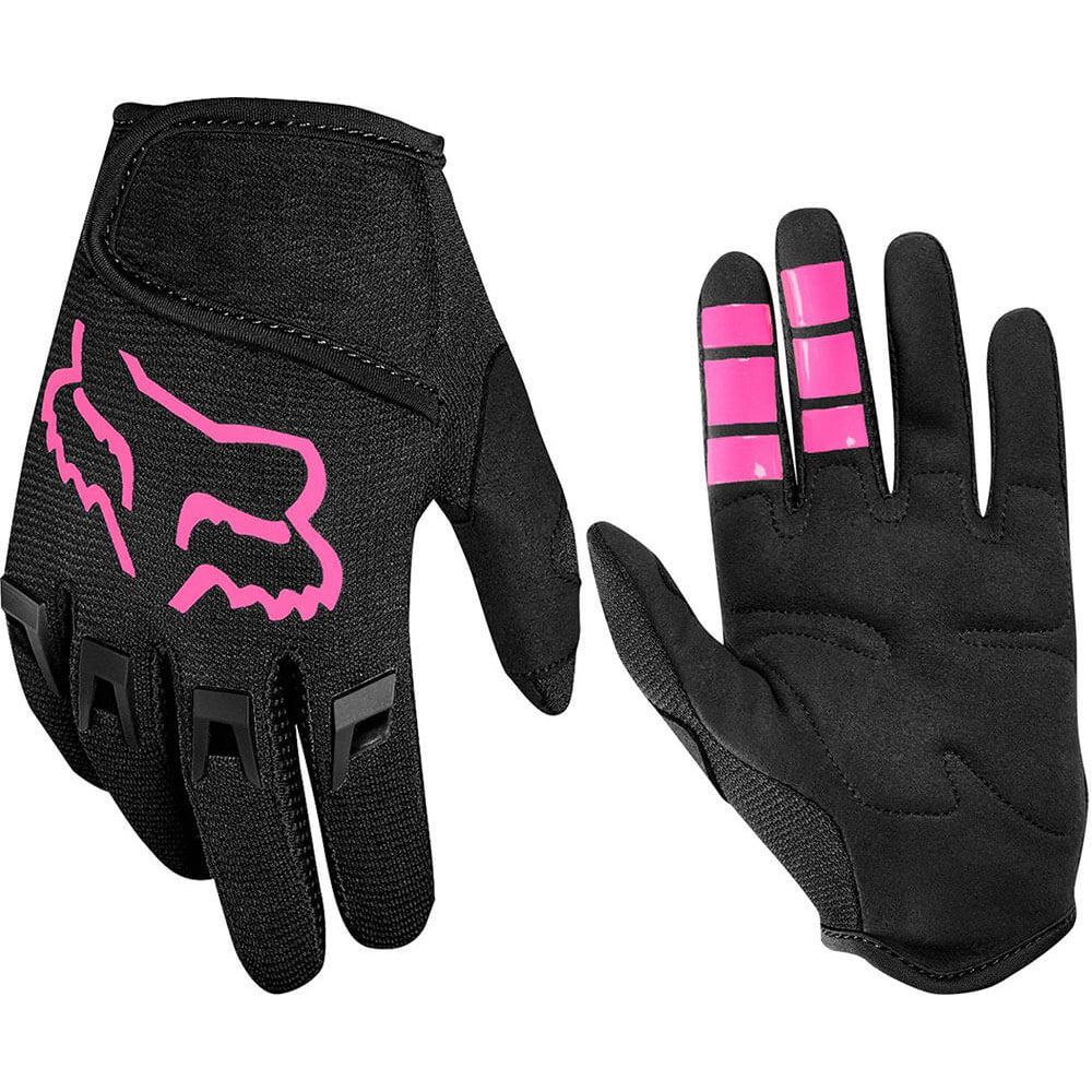 Fox Dirtpaw Kids Gloves - Kids S - Black - Pink