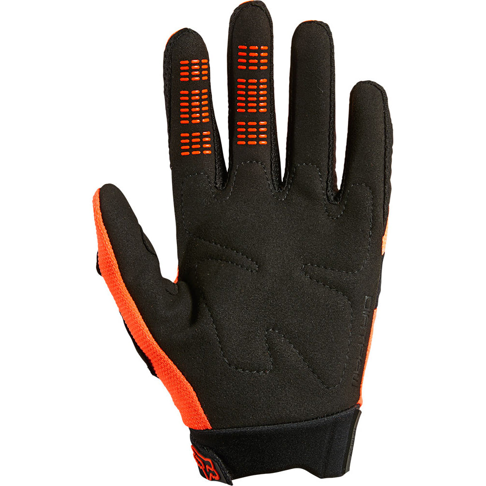 Fox Dirtpaw Youth Gloves - Youth L - Flo Orange
