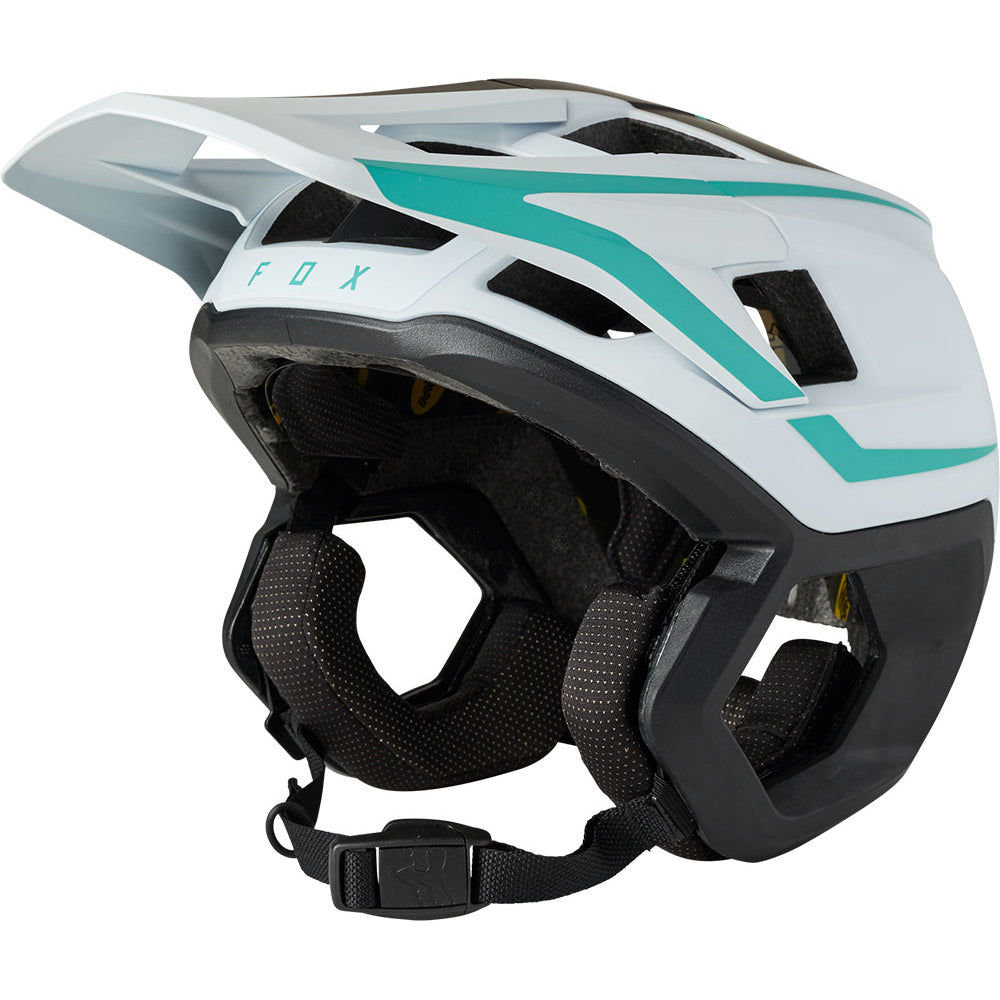 Fox Dropframe Pro MIPS Helmet - L - Dvide Fluorescent Orange - CE Standard