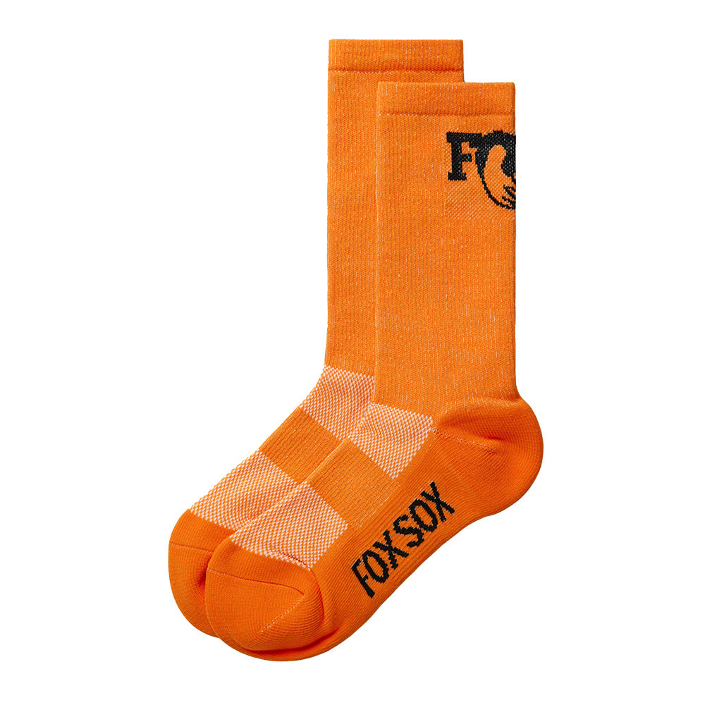 Fox Factory Hightail 7 Inch Socks - S-M - Orange