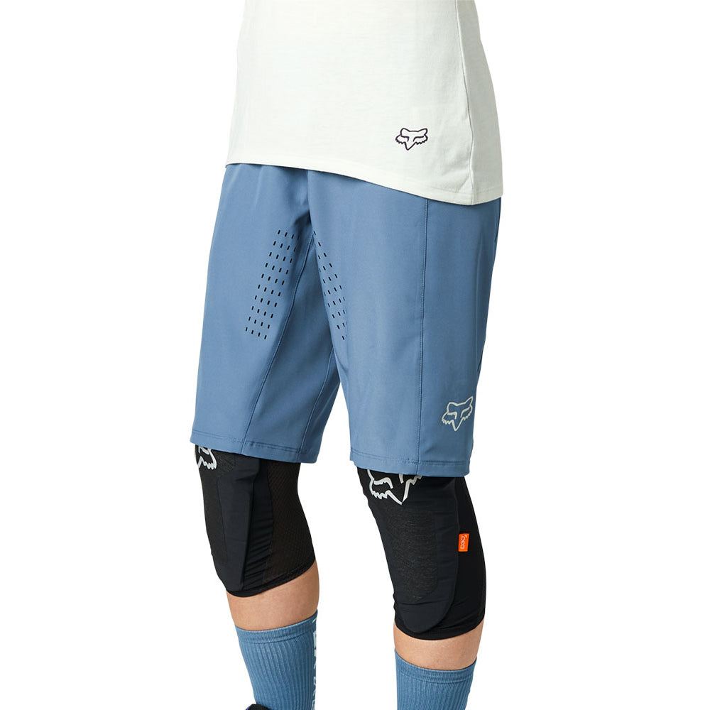 Fox Flexair Lite Women's Shorts Without Liner L Matte Blue MTB