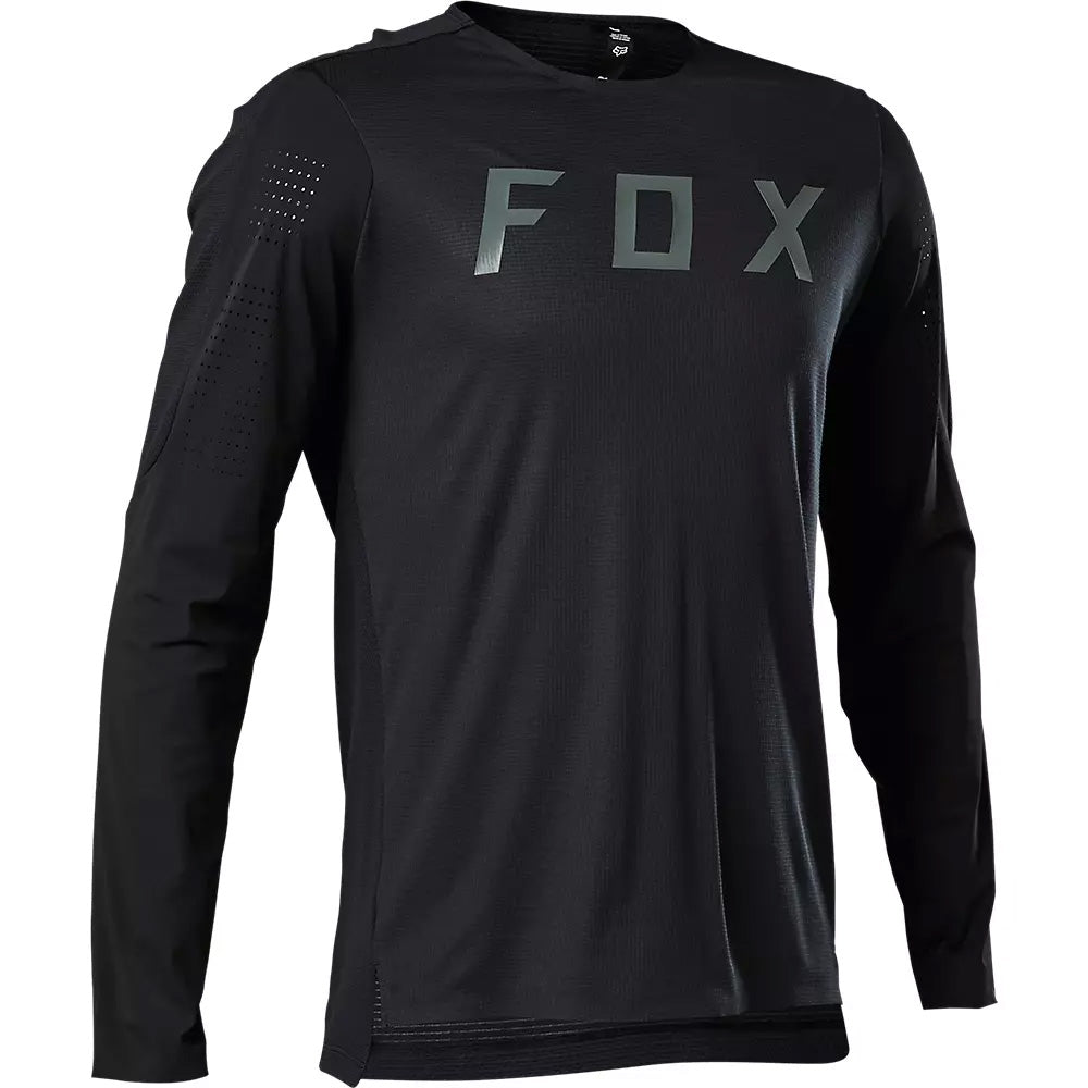 Fox Flexair Pro Long Sleeve Jersey - XL - Black - 2023