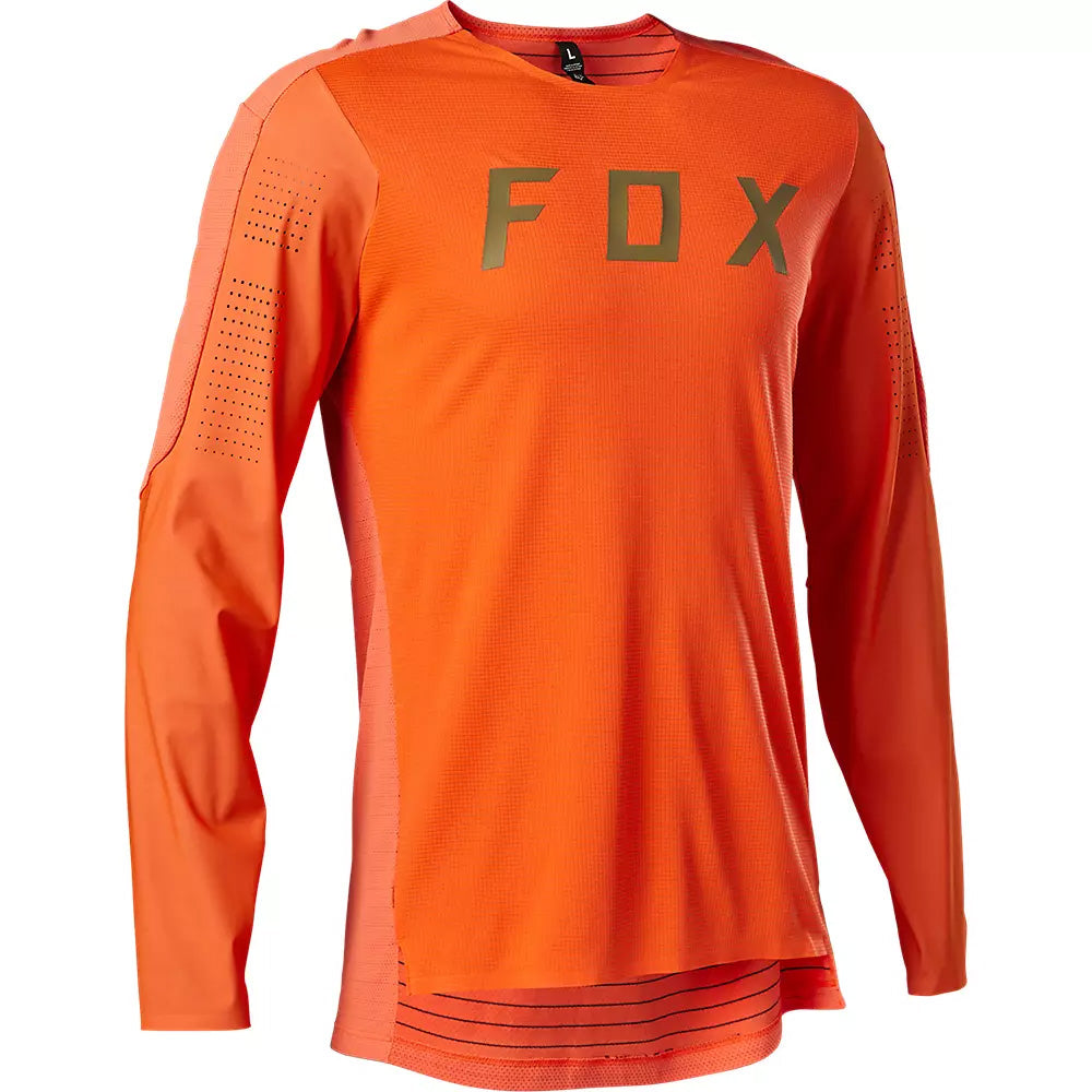 Fox Flexair Pro Long Sleeve Jersey - S - Fluorescent Orange