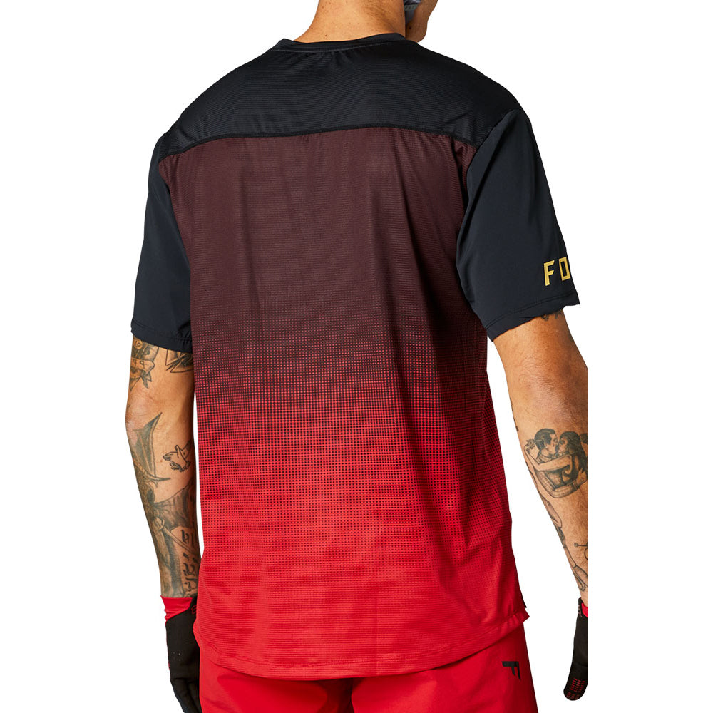 Fox Flexair Short Sleeve Jersey - XL - Chili