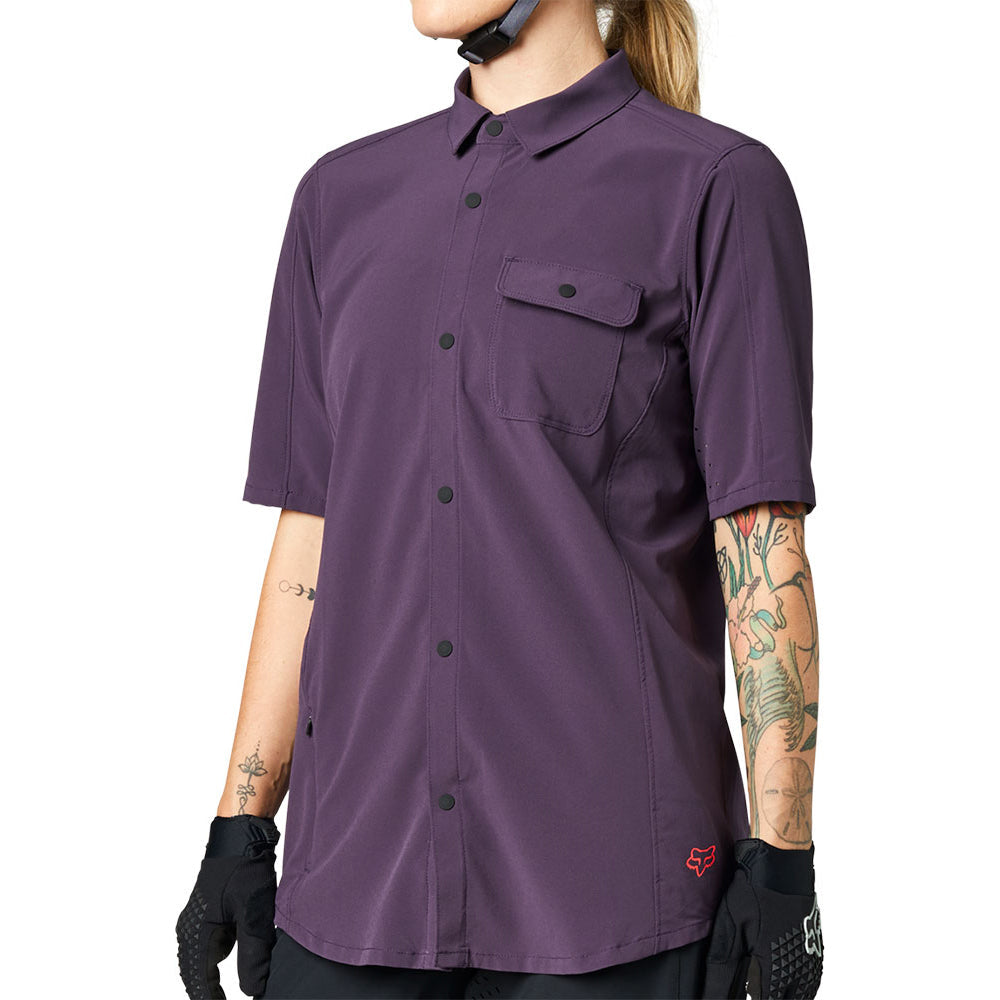 Fox Flexair Woven Women's Short Sleeve Jersey