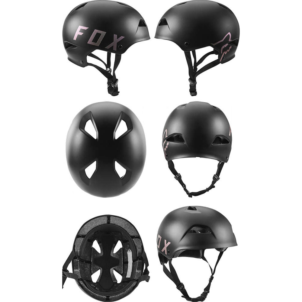 Fox Flight Hardshell Helmet - L - Black - AS-NZS 2063-2008 Standard