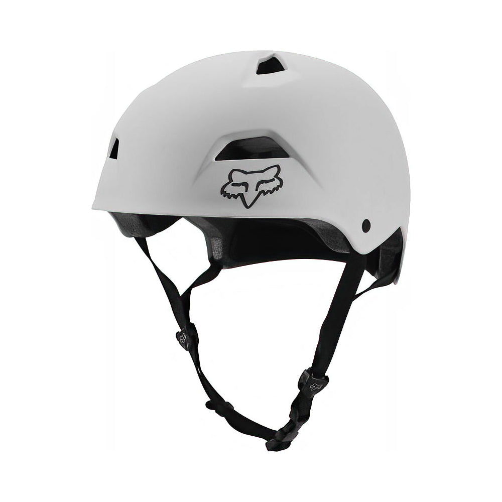 Fox Flight Sport Helmet - S - White - Black - AS-NZS 2063-2008 Standard