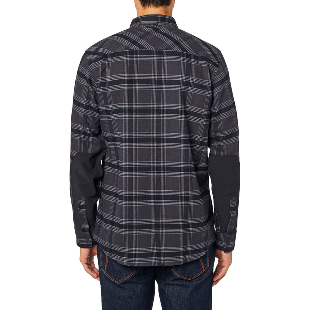 Fox Fusion Long Sleeve Tech Flannel - XL - Black Vintage