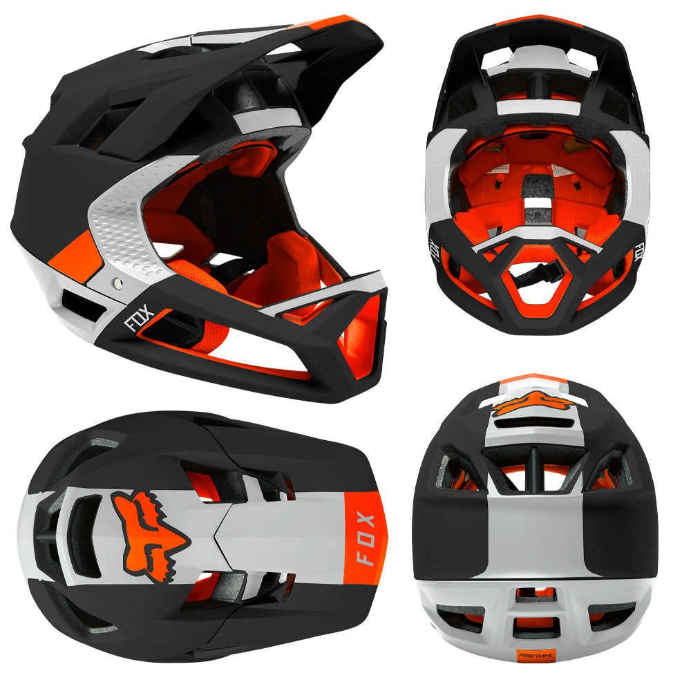 Fox Proframe MIPS Helmet - XL - Blocked Black - AS-NZS 2063-2008 Standard