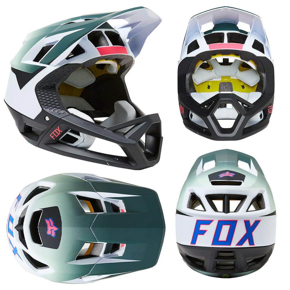 Fox Proframe MIPS Helmet - XL - Graphic White - AS-NZS 2063-2008 Standard