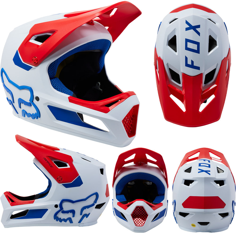 Fox Rampage MIPS Youth Helmet - Youth L - Ceshyn White