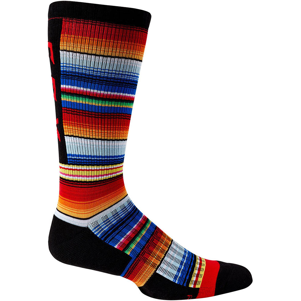 Fox Ranger 10 Inch Cushion Socks - L-XL - Navy - Orange