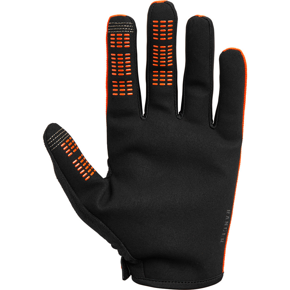 Fox Ranger Full Finger Gloves - L - Fluorescent Orange
