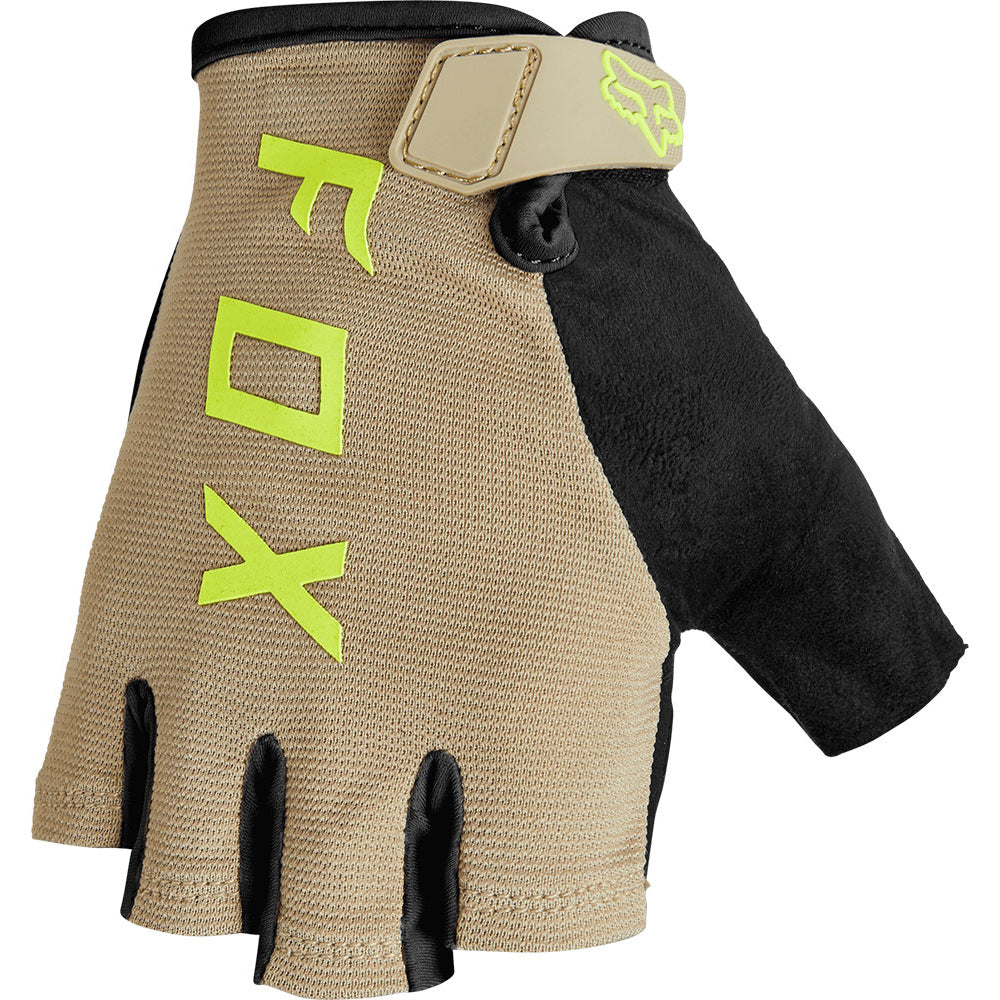 Fox Ranger Gel Half Finger Gloves S Stone MTB Direct The MTB Experts