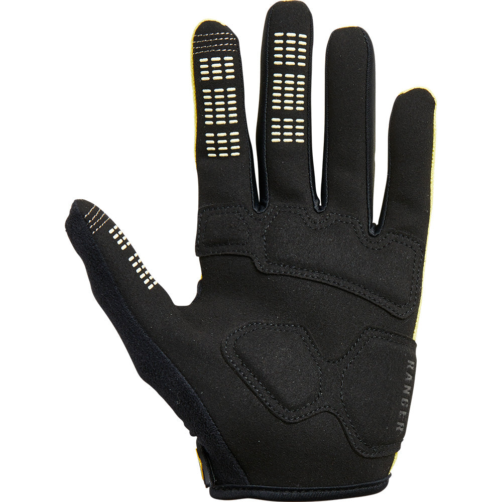Fox Ranger Gel Women's Full Finger Gloves - S - Pear Yellow