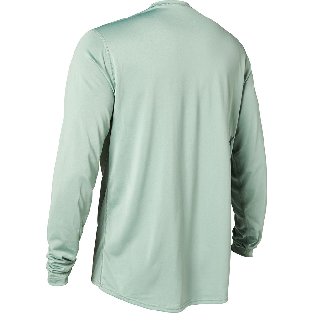 Fox Ranger Long Sleeve Jersey - S - Essential Sage