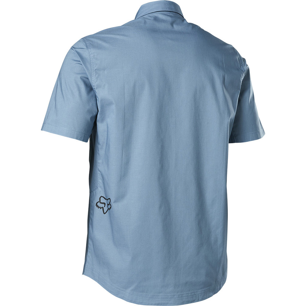 Fox Ranger Woven Short Sleeve Jersey - XL - Dusty Blue