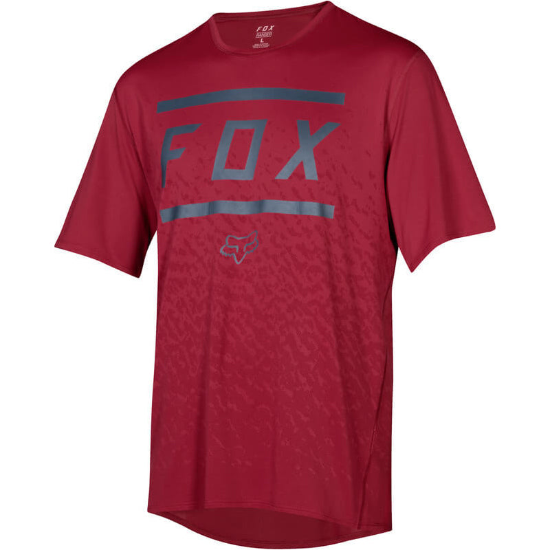 Fox Ranger Youth Short Sleeve Jersey - Youth S - Cardinal Red.5