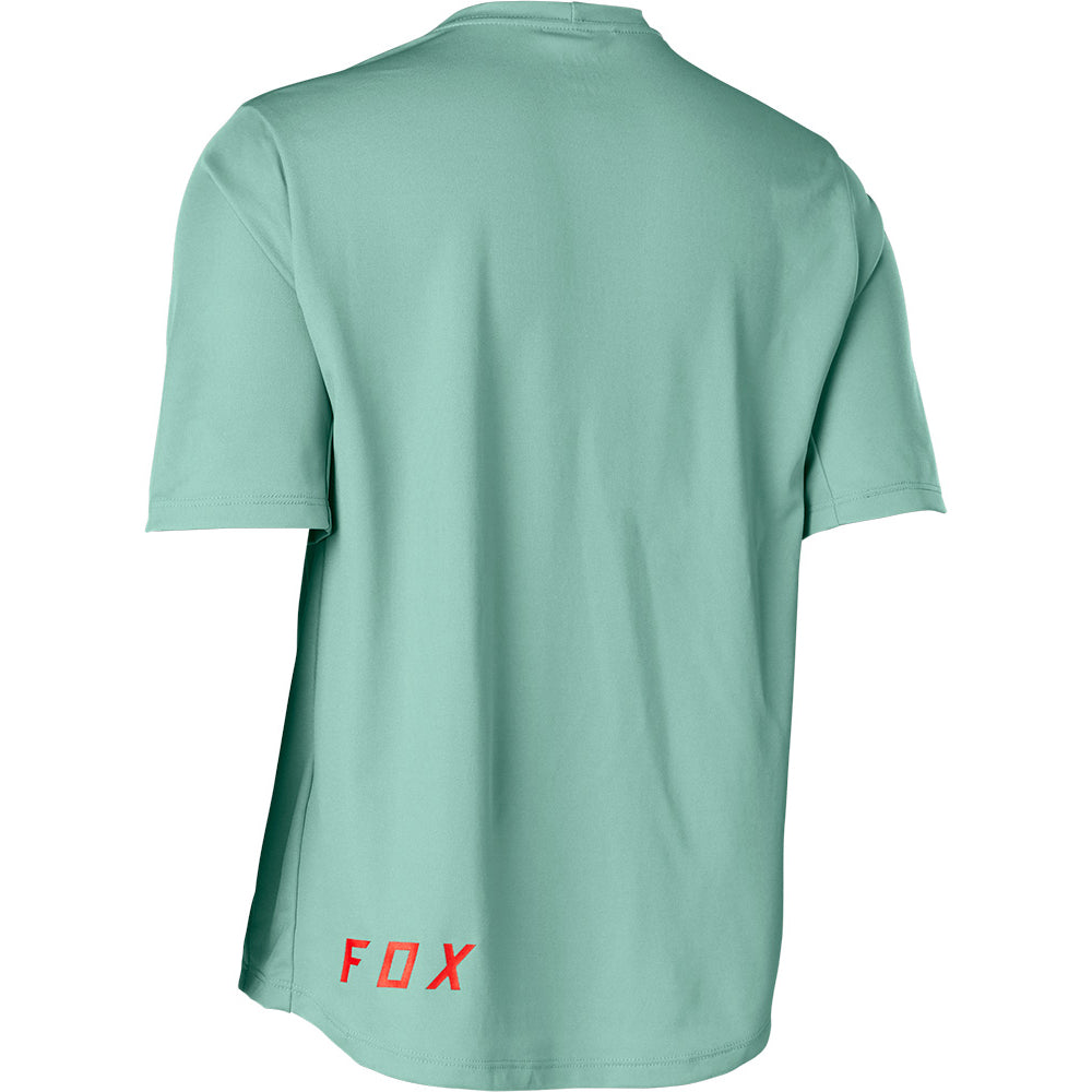 Fox Ranger Youth Short Sleeve Jersey - Youth L - Eucalyptus