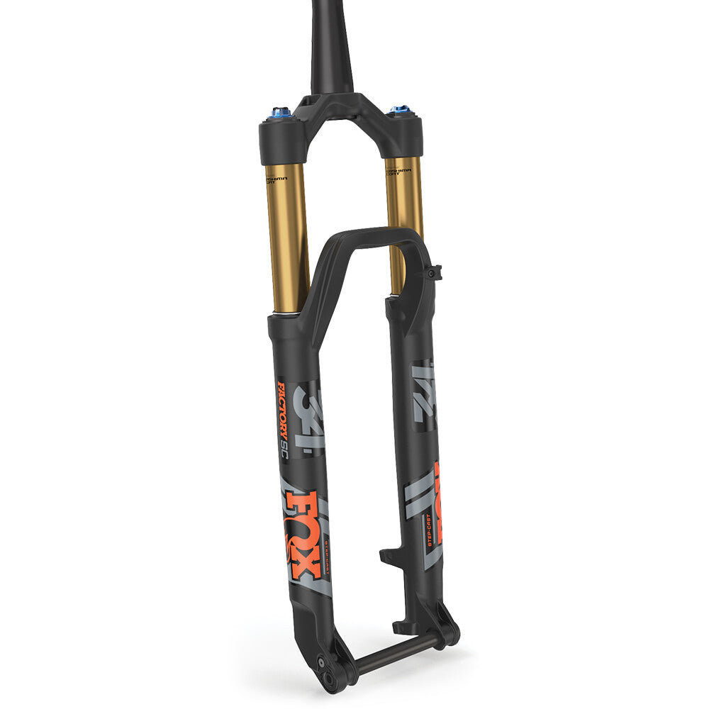 Fox Factory Fox 34 Float Step Cast Factory Series Fork - Shiny Black - 15x110mm Boost - Bolt Up - 44mm - 120mm - FIT4 2 Pos Remote - 2023-24 - Tapered 1 1-8-1.5 Inch - 29 Inch
