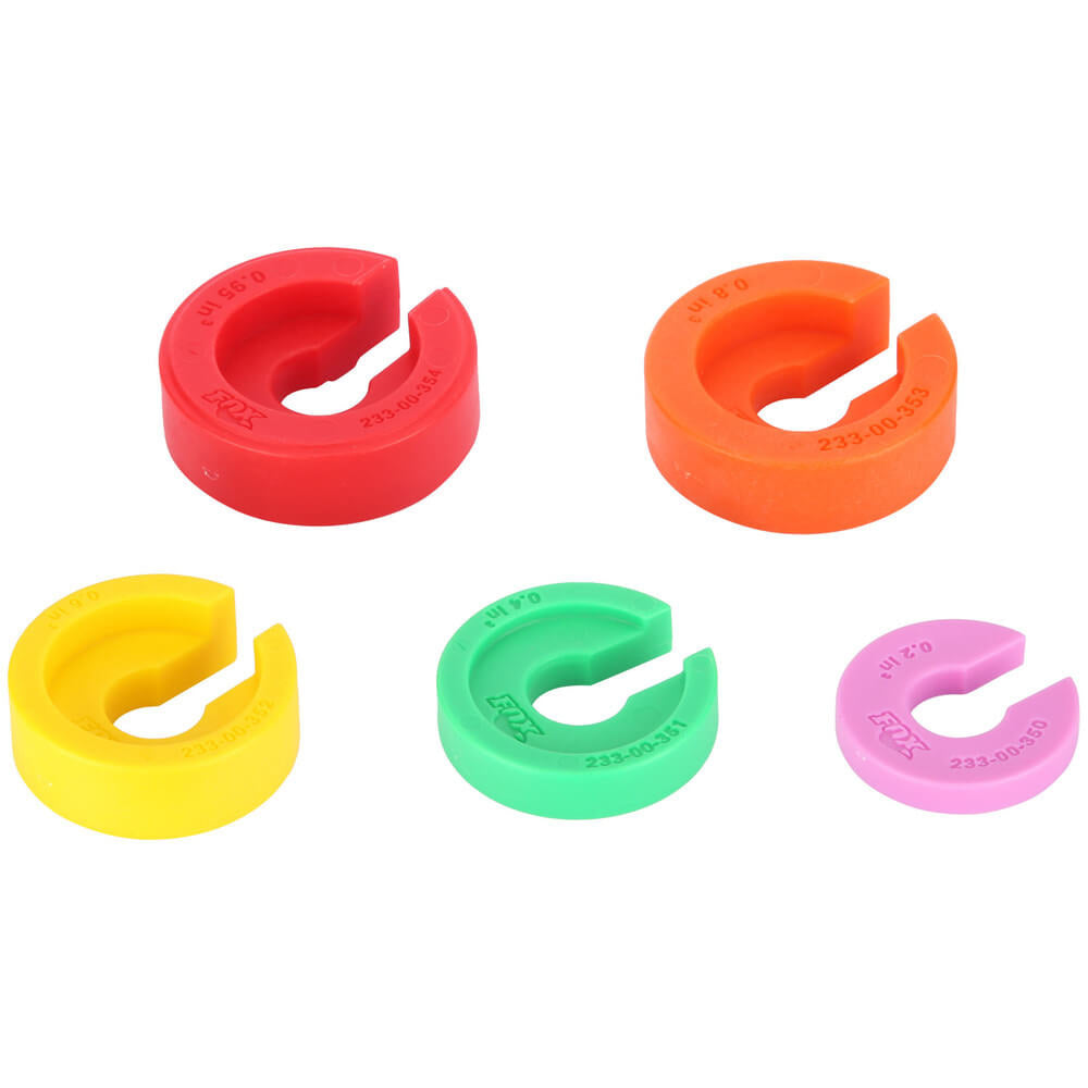 Fox Shox Float Shock Air Volume Reduction Spacer Kit - CTD-DPS - 9mm Shaft