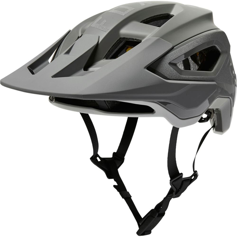Fox Speedframe Pro Lunar MIPS Helmet - S - Lunar Light Grey - AS-NZS 2063-2008 Standard