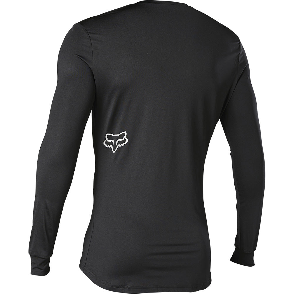 Fox Tecbase Long Sleeve Base Layer - L - Black