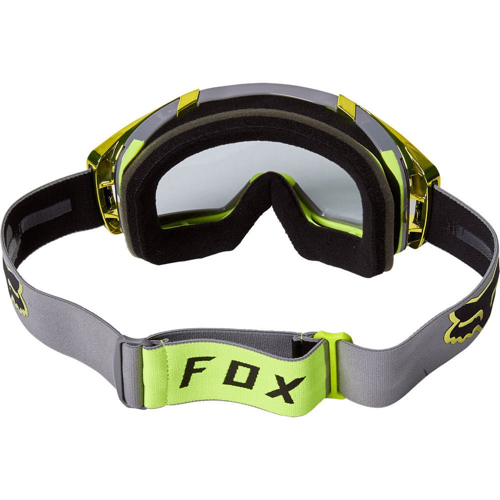 Fox Vue Goggles - One Size Fits Most - Stray Fluorescent Yellow - Dark Grey Lens