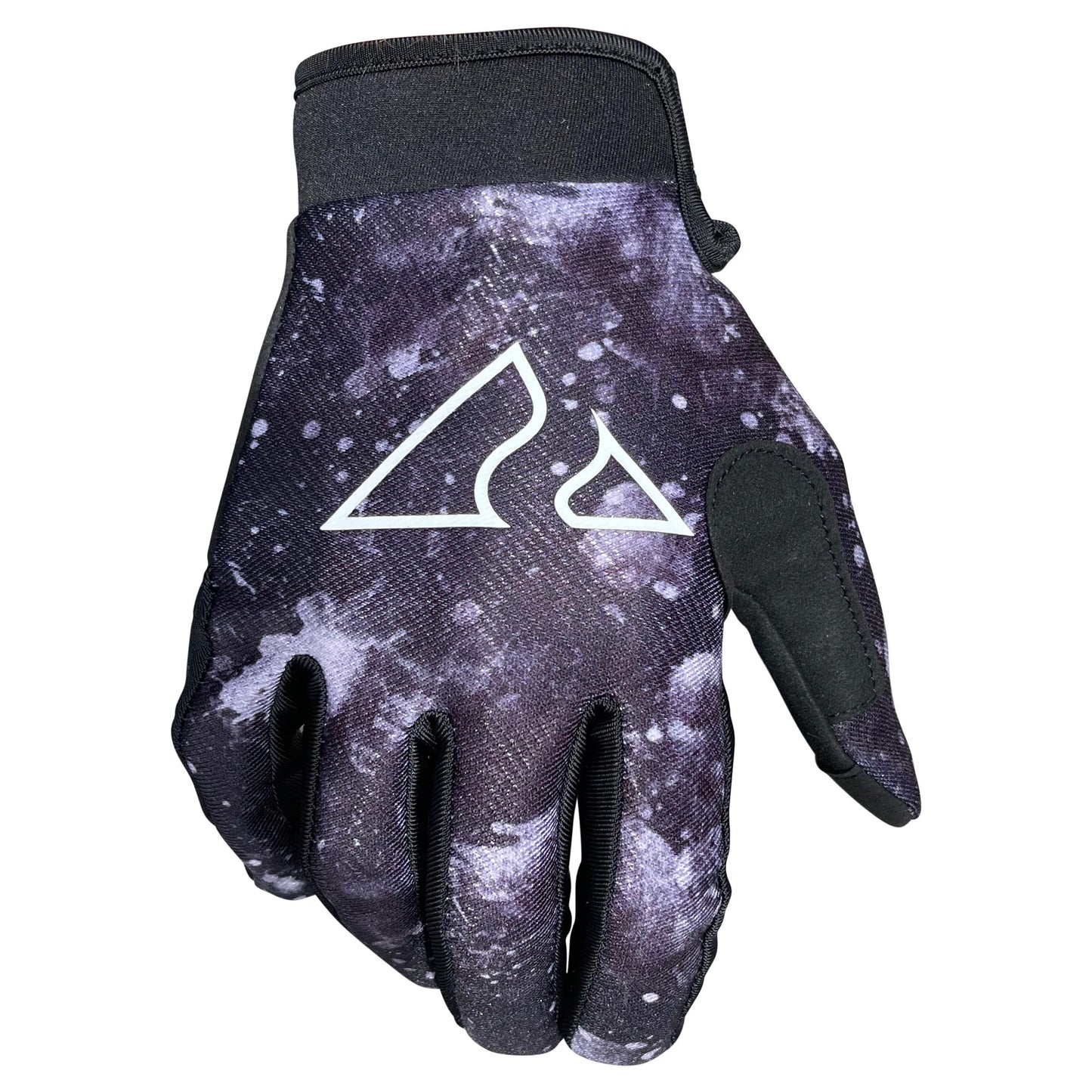 Sendy Send It Gloves - S - Acid White - Patterned