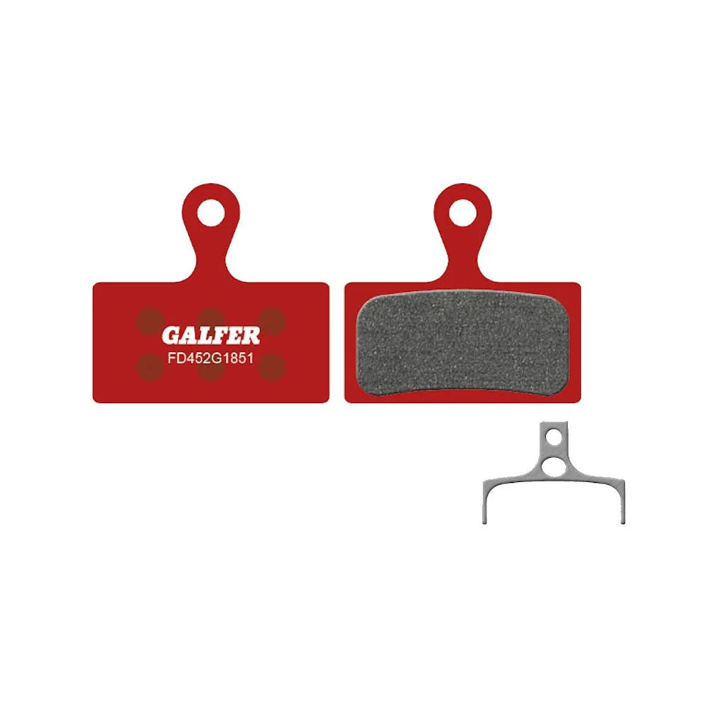 Galfer Pastiglie Freno Disco Per Shimano Deore LX M666: Semimetalliche Per MTB E Bici Elettriche (Set 2 Pz)