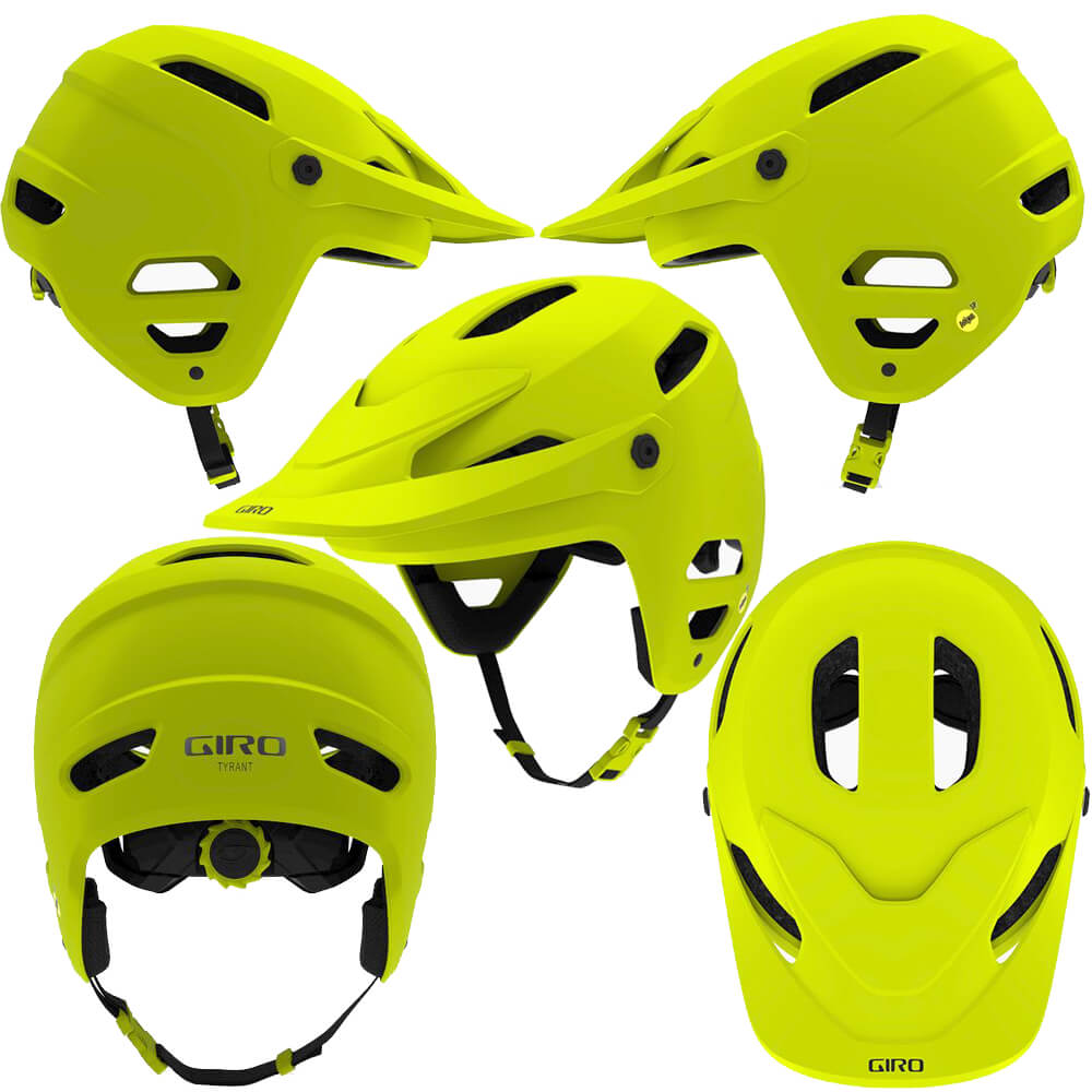 Giro Tyrant MIPS Helmet - M - Matte Citron - AS-NZS 2063-2008 Standard