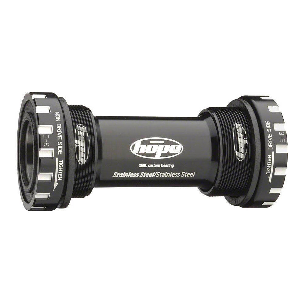 Hope Bottom Bracket For 30mm Spindle - 30mm - BSA Threaded - 68-73mm - Black - Stainless Bearings
