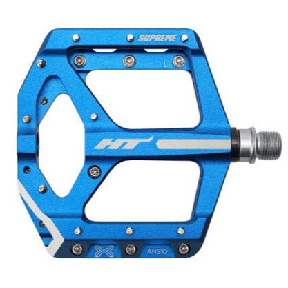 HT ANS10 Supreme Alloy Flat Pedals - Marine Blue