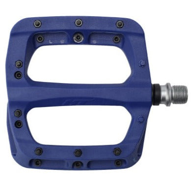 HT PA03A Composite Flat Pedals - Dark Blue