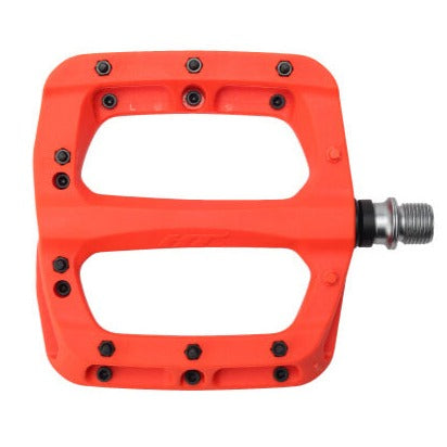 HT PA03A Composite Flat Pedals - Neon Orange