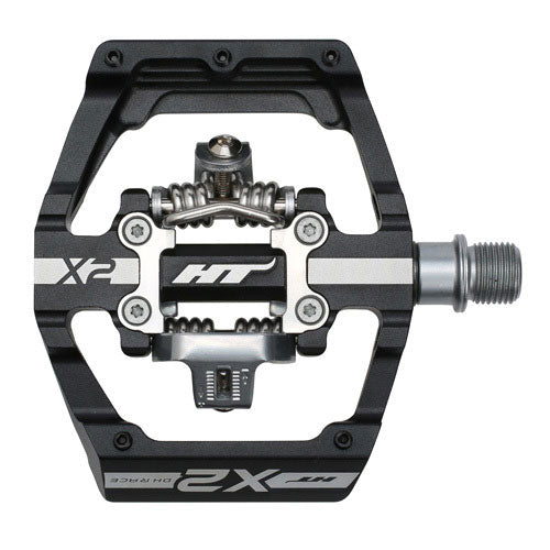 HT X2 DH Clip In Pedals - Black