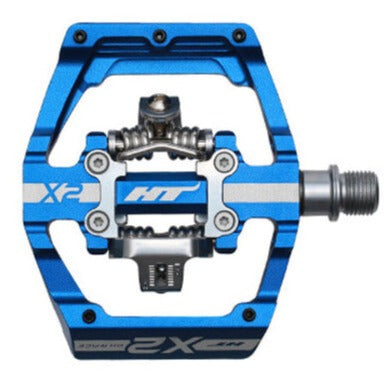 HT X2 DH Clip In Pedals - Marine Blue