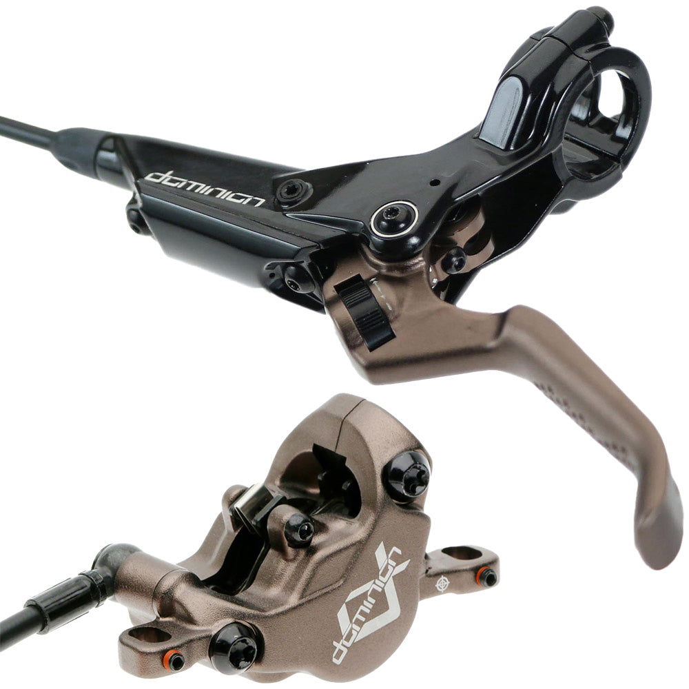 Hayes Dominion A2 Brake - Rear - Left Lever - Black - Bronze - 1800mm