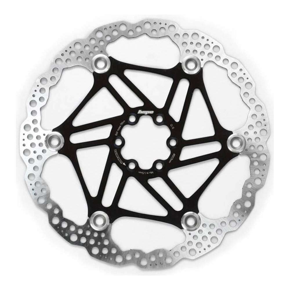 Hope Floating Disc Brake Rotor - Black - 203mm - 6 Bolt