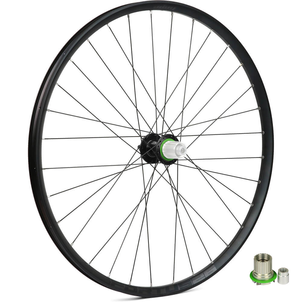 Hope Fortus Pro 4 Rear Wheel - Shimano Micro Spline - Black - 12x148mm Boost - 6 Bolt - 26mm - Rear - 29 Inch