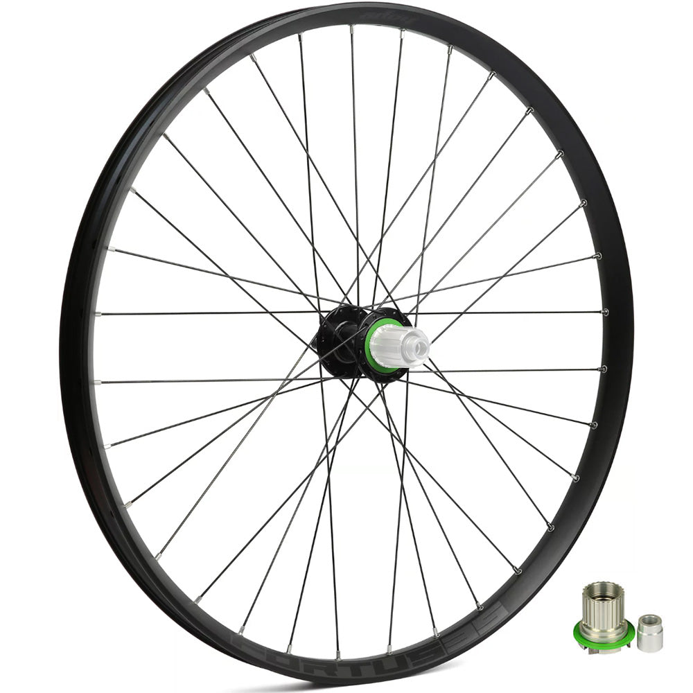 Hope Fortus Pro 4 Rear Wheel - Shimano Micro Spline - Black - 12x148mm Boost - 6 Bolt - 35mm - Rear - 27.5 Inch