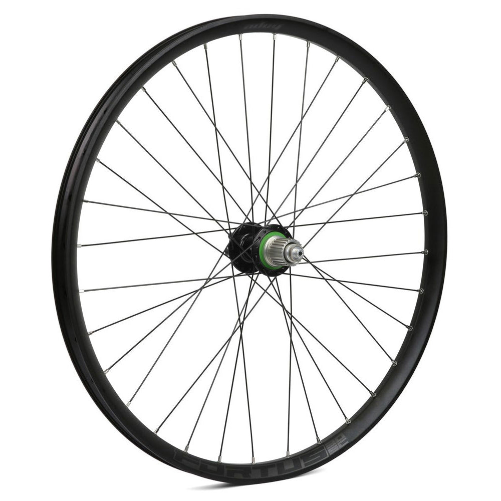 Hope Fortus SC Pro 4 Rear Wheel - Shimano Micro Spline - Black - 12x148mm Boost - 6 Bolt - 30mm - Rear - 27.5 Inch