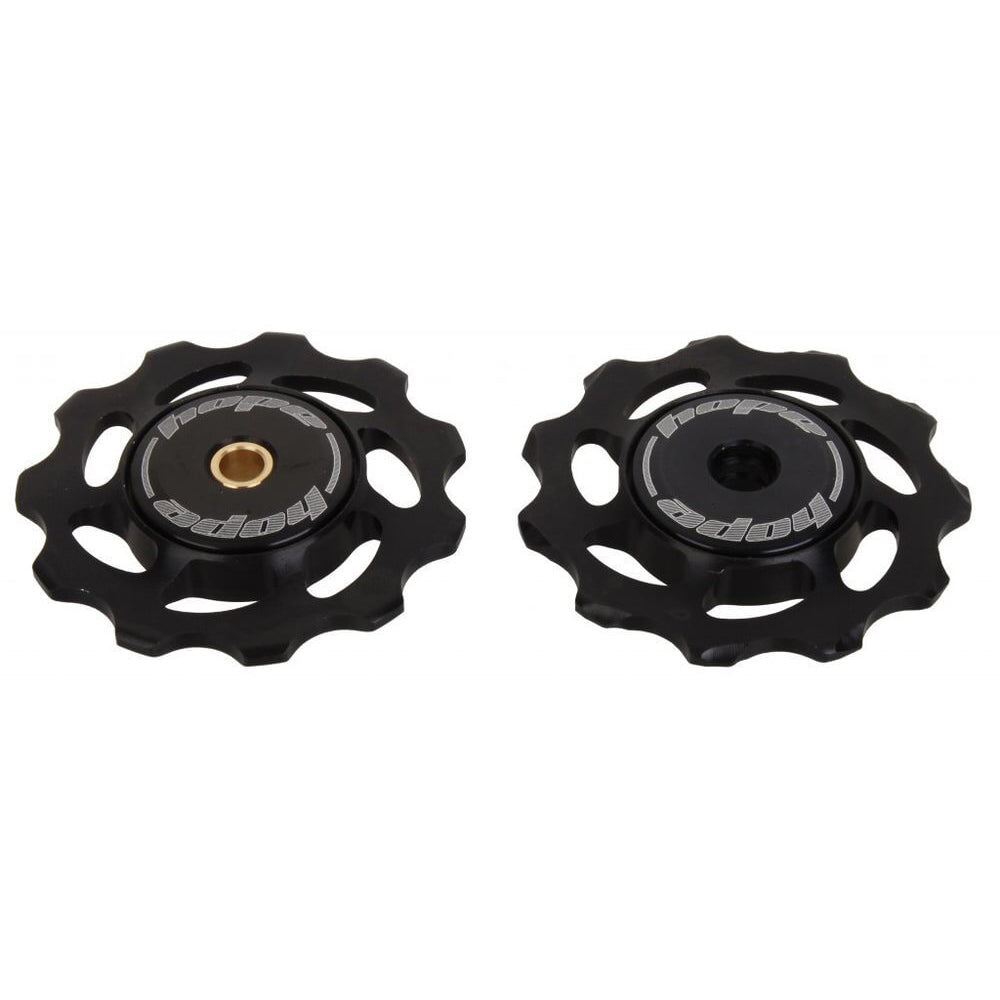 Hope Jockey Pulley Wheels - Black - Pair - 12T