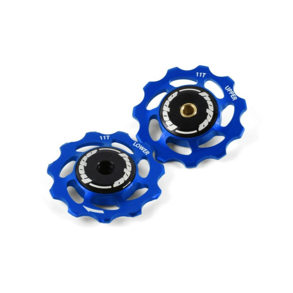 Hope Jockey Pulley Wheels - Blue - Pair - 12T