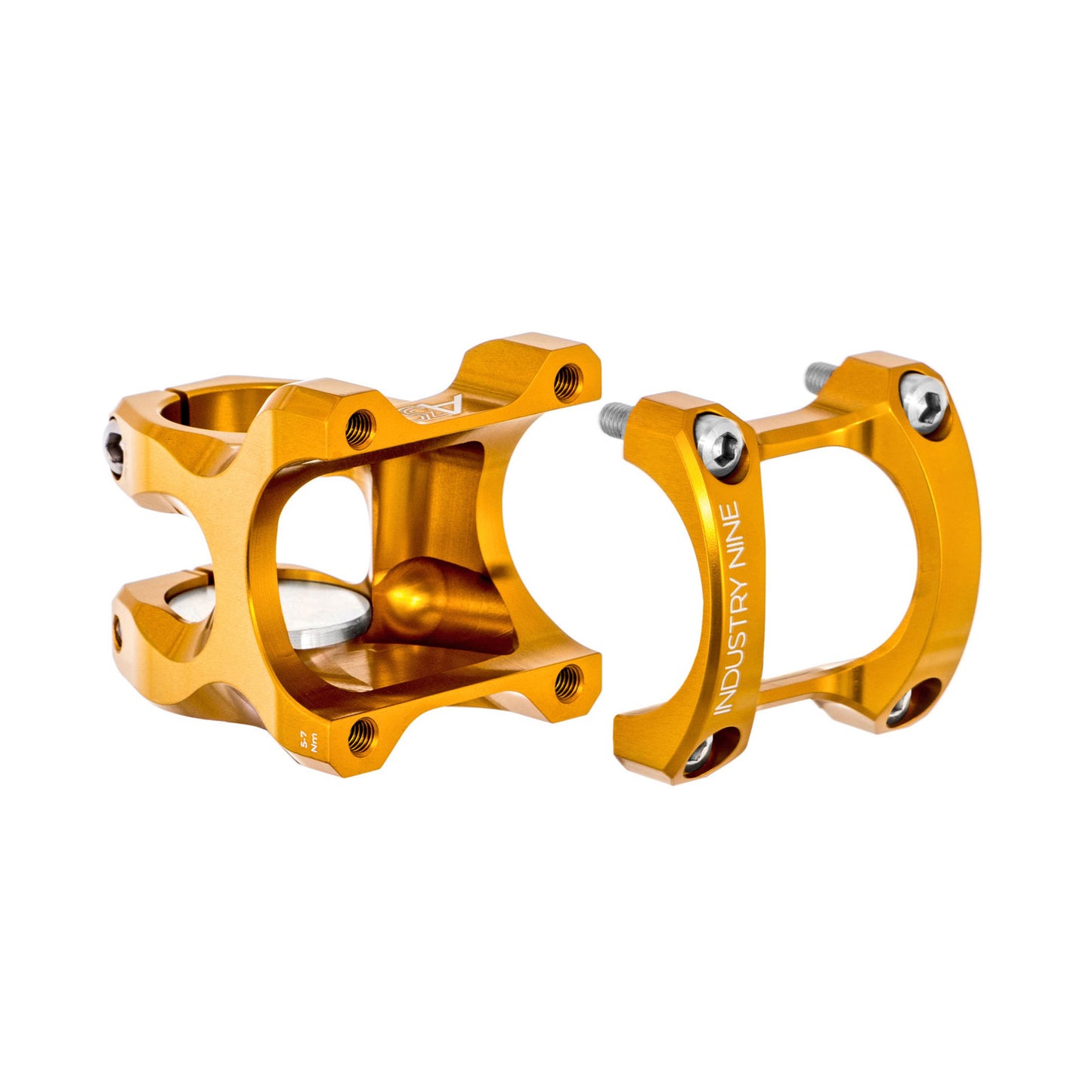 Industry Nine A318 Stem - Gold - 31.8mm - 40mm x 6 Degree - 1 1-8th Inch