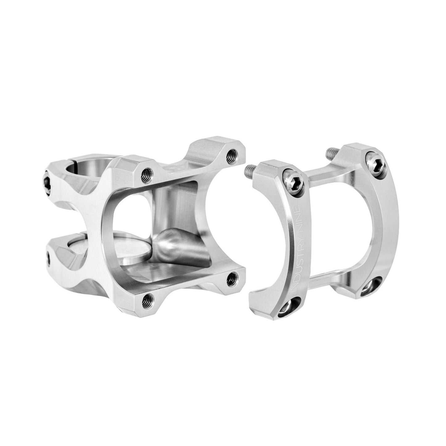 Industry Nine A318 Stem - Silver - 31.8mm - 40mm x 6 Degree - 1 1-8th Inch